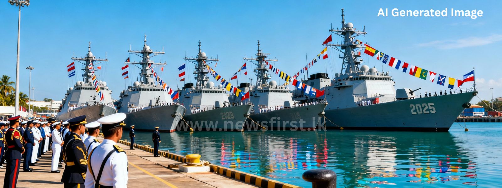 Warships from Seven Nations to Dock in Colombo